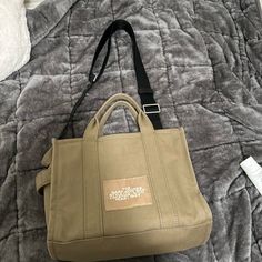 Perfect Used Condition. 9/10. Used Lightly For School. No Defects At All. Green Marc Jacobs Bag, Green Tote, Marc Jacobs Bag, Womens Tote Bags, 9 And 10, Marc Jacobs, Green, Women Shopping, Color