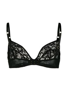 Gilda & Pearl Emilia Lace Bra - Farfetch Teenage Style, Bra Items, Chanel Perfume, Trust You, Ethical Brands, Black Lace Bra, Animal Skin, Supply Chain, Corsets