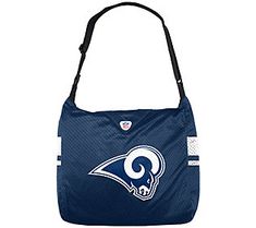 Always a fan, this NFL team jersey tote shows off your favorite football team logo on game day outings or everyday errands. From Little Earth. La Rams Logo, Rams Logo, Football Team Logo, Football Team Logos, La Rams, White Tote, Team Jersey, Los Angeles Rams, Nfl Teams