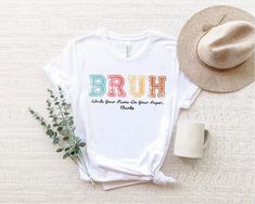 Funny Teacher Shirt, Sarcastic Teacher Tee, Cool Teacher T-shirt, Bruh Teacher Shirt, Teacher Gift, Teacher Appreciation Gift Groovy Birthday Party Outfit, Groovy Birthday Party, Groovy Tees, Groovy Party, Groovy Shirt, Birthday Party Outfit, Groovy Birthday, Stay Groovy, Engaged Shirts