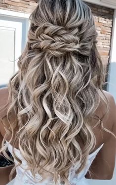 Half Up Half Down Hair Prom, Hairstyles Bridesmaid