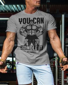 You Can Handle It Workout T-Shirt, Funny Gym Shirts, Lifting T-Shirt, Deadlift Powerlifting Shirts, Gym Shirts Mens, Weightlifting Shirts, Funny Gym Shirts, Gym Apparel, Funny Workout, Funny Gym, Mens Workout Shirts, It Funny