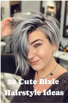 Meet the bixie: where the playful edge of a pixie cut shakes hands with the sophisticated bob. It’s the style where precision meets whimsy, designed to frame Scrub Corpo, Classic Hair, Stylish Haircuts, Neon Color, Short Hairstyles For Women, Wooden Doors, Pixie Cut, Your Style, Womens Hairstyles