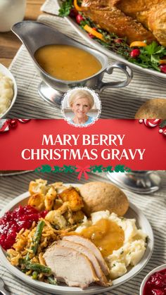 Mary Berry Christmas Gravy Christmas Gravy Recipe, Juice Turkey Recipes, British Christmas Recipes, Christmas Stuffing Recipes, Christmas Gravy, Mary Berry Christmas, Christmas Turkey Recipes, Thanksgiving Dining, Chef Dishes