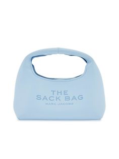 the sack bag in light blue