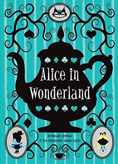 alice in wonderland book cover with an image of a teapot and the words alice in wonderland