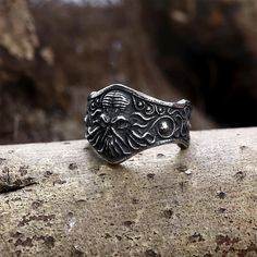 Gothic Octopus Stainless Steel Cthulhu Ring – GTHIC Fear Of The Unknown, Animal Rings, Stainless Steel Ring, Buy 2 Get 1 Free, The Fear, The Unknown, Cthulhu, The Ring, Stainless Steel Rings