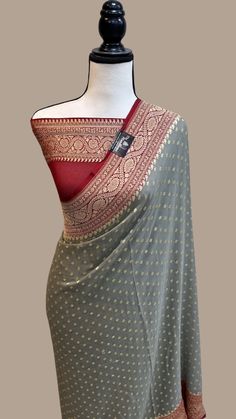 11999.00 ➡️Download our Mobile App📱and shop on the go! TH5525 Saree Types, Saree Combination, Saree Colours, Official Dresses