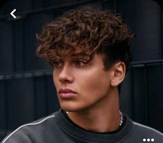 Boy Permed Hair, Perm Hair Men, Surfer Hairstyles, Boys Curly Haircuts, Teen Haircuts, Teen Boy Haircut, Curly Hair Fade