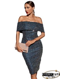 Product Name Navy Blue Sequined Off Shoulder A Line Pencil Dress Item NO. TQK310964-34 95%Polyester, 5%Spandex Weight 0.655 kg = 1.4440 lb = 23.1044 oz Category Women Dresses Midi Dresses Creation Time 2022-04-02 Blue Sheath Bodycon Dress For Night Out, Glamorous Blue Off-shoulder Mini Dress, Blue Glamorous Formal Midi Dress, Blue Sheath Bodycon Dress For Parties, Blue Off-shoulder Bodycon Party Dress, Glamorous Blue Bodycon Dress, Blue Sheath Bodycon Cocktail Dress, Blue Sheath Midi Dress For Party, Blue Sequined Midi Dress For Party