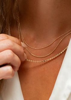 Everyone loves a one and done piece! This layered necklace takes all of the guesswork out of your layering. This three in one dainty ball chain simply shines on the skin. Calming Candles, Trio Necklace, Stackable Necklaces, One And Done, Three In One, Wedge Loafers, Loafer Slippers, Layered Necklace, Accessories Rings