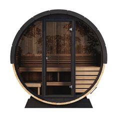 The SaunaLife ERGO-Series Elegance 6 outdoor sauna barrel was designed and engineered by sauna enthusiasts to be spacious, comfortable, durable, attractive, and affordable. The SaunaLife EE6G represents the best sauna barrel value with the highest level of quality. Thermo-Spruce material that is durable and low-maintenance Expansive 7’3" interior diameter Engineered for simple DIY installation (1-day, 2-person) Industry-leading wall, bench, and backrest material thicknesses Superior thermal resi Roof Drip Edge, Sauna Barrel, Electric Sauna Heater, Sauna Kits, Sauna Heaters, Sauna Kit, Wall Bench, Sauna Heater, Traditional Saunas