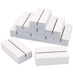 PRICES MAY VARY. Package Includes: You will get 10 pieces white wood place card holders. Sufficient amounts to meet your daily usages or festival decoration. Size: 3 x 1.6 x 0.8 inch / 7.6 x 4 x 2 cm, slot size(wide x depth) 0.12 x 1 cm / 0.05 x 0.4 inch. High Quanlity: The wooden sign holders is made of solid wood. They are durable, simple and beautifully made, multi-polishing process, smooth surface, no wood chips. Wide Usage: Work well as a small table sign holder, place card holder, menu car Wood Place Card Holders, Wood Table Numbers, Table Number Stands, Place Card Table Wedding, Place Card Holders Wedding, Name Place Cards, Place Card Template, Table Place Cards, Wood Chips