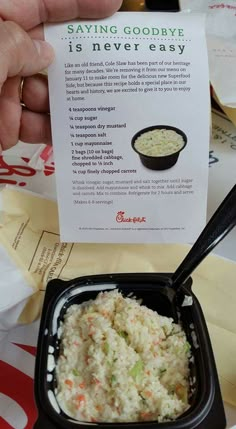 The Recipe for Chick-fil-A's Sorely Missed Coleslaw | Can we get a hallelujah! Chick Fil A Coleslaw Recipe, Copycat Meals, Summer Finger Foods, Cole Slaw, Copykat Recipes, Chick Fil A