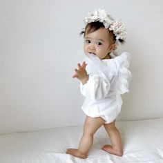 One Color, Baby Clothes, Flower Girl, Flower Girl Dresses, Girls Dresses, Baby Face, Wedding Dress, Color, Clothes