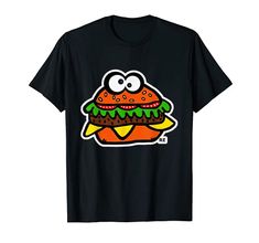 Burger Tshirt Men Women Kids Hamburger Shirt Cheeseburger T-Shirt Funny Burger Shirts For You Bigfoot Tshirts, Burger Tshirt, Bigfoot Shirts, Rainbow Shirts, Fast Food Burger