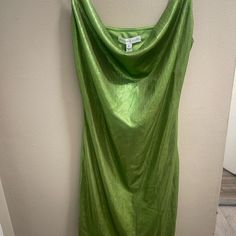 Green Party Dress , Never Worn, Xs Chic Green Mini Dress For Prom, Sleeveless Summer Holiday Dress, Fitted Sleeveless Holiday Dress For Spring, Chic Green Maxi Dress For Party, Fitted Summer Holiday Dress, Holiday Party Green Maxi Dress, Green Midi Dress For Prom Party Season, Green Holiday Party Maxi Dress, Fitted Green Midi Party Dress