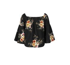 A floral and chic staple to amp your tops collection the summer season. Our off shoulder top is everything and more. Features light weight soft fabric and floral print. Jersey Knit Dress, Black Floral Print, Cute Blouses, Off Shoulder Top, Elbow Length Sleeve, Off Shoulder Tops, Summer Season, Half Sleeves, Off Shoulder Blouse