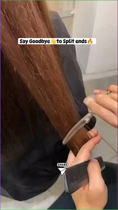 Split ends can be a real hair hassle. Learn how to prevent and treat them effectively. From reducing washing frequency to using wide-tooth combs, discover expert tips for healthier, split-end-free locks. Trim, moisturize, and protect your hair for renewed vitality! 💇‍♀️✨

Credit to: @diybeautycoach Fix Split Ends, Trim Your Own Hair, Thicker Stronger Hair, Celtic Hair, Scalp Problems, Long Hair Tips, Low Maintenance Hair, Herbal Hair, Makeup Transformation