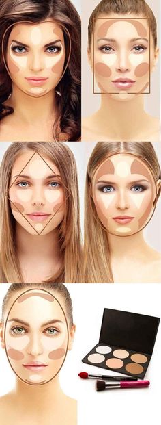 Make Up Contouring, Contour For Round Face, What Is Contouring, Face Contouring Makeup, Natural Makeup Remover, Contour Makeup Tutorial, All Natural Makeup, Makeup Secret, Makeup Artist Tips