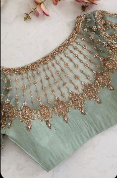 Maggam Work Net Blouse Designs, Meeting Celebrities, Lengha Blouse, Model Blouse, Blouse Designs Catalogue