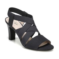 LifeStride Charlotte Women's High Heels comes in 7 wide online Lifestride Shoes, Charlotte Dress, Dress Heels, Black Strappy Sandals, Beige Shoes, Shoes Heels Pumps, Crazy Shoes, Dress And Heels, Sneakers Boots