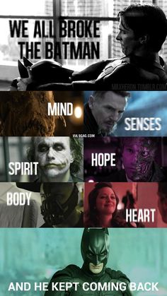 the many faces of comic character in different ways, including batman and superman movie quotes