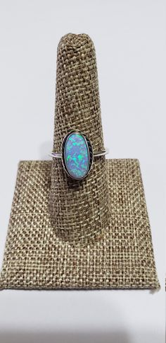 *Sterling Silver *lab created opal *Sterling Silver *Free Shipping *Jewelry ship in gift box *Handcrafted In USA Cabochons may vary in color Ring size: I can make any ring size you need, from size 6 to 9 1/2 . I also do any size of ring Just let me know in comments section or contact me. Thank You For Your Looking ,And Check Out More Items In My Etsy Shop For More Great Deals, Also We Add More Jewelry To Etsy Shop Regularly https://www.etsy.com/shop/ABQdesign Ethiopian Opal Oval Rings As Gifts, Sterling Silver Oval Opal Cabochon Ring, Sterling Silver Oval Cabochon Opal Ring, Oval Cabochon Opal Ring In Sterling Silver, Silver Opal Ring With Oval Cabochon, Opal Oval Cabochon Ring For Gift, Opal Oval Cabochon Ring As Gift, Oval Cabochon Opal Ring Gift, Silver Oval Opal Ring