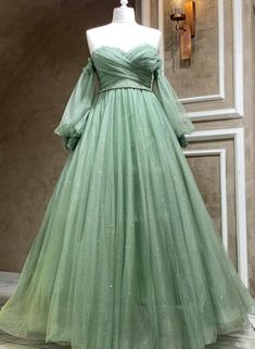 Custom size and custom color are available, there is no extra payment for custom size or custom color. Product Information: Dress Number: #2EW3, Material: Tulle, Silhouette: A-line Color: Green, Hemline: Floor Length, Back Details: Lace-up Delivery times: Processing time: 2-3 weeksShipping time: 3-5 working days Rush Order Rush order service is available. For rush order, you can receive your order in 2 weeks. Custom Measurements For custom size, please leave us the following measurements in the Green A-line Tulle Dress, A-line Tulle Gown With Sweep Train, A-line Tulle Bridesmaid Ball Gown, A-line Tulle Ball Gown For Prom Season, Tulle A-line Ball Gown With Fitted Bodice, Fitted A-line Ball Gown For Debutante Ball, A-line Green Gown For Prom Season, Green Tulle Dress With Sweep Train, Green Tulle Dress For Debutante Ball