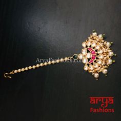 Sabyasachi Mang Tika/ Kundan Maang Tika Kundan Maang Tikka, Maang Tikka Kundan, Mang Tika, Maang Tika, Maang Tikka, Handmade Embroidery Designs, Ruby Emerald, Traditional Attire, Handmade Embroidery