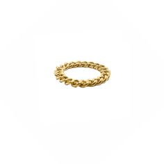 Experience simplicity at its finest with our bestselling Chain Ring. Add a subtle statement to any outfit with this contemporary ring - a piece that embodies grace and tranquility with sleek curb chain. It stands out wherever you go, whether donned alone or stacked with other pieces.  4. 5mm width 14K Gold- Filled Curb Chain Avoid using any chemicals. Remove before entering the water and when sleeping/active. Handle with love and care to last a lifetime! Elegant 14k Gold Cable Chain Ring, Elegant Tarnish Resistant Link Chain Ring, Elegant Tarnish-resistant Link Chain Ring, Modern Oval Link Rings For Everyday, Modern Everyday Rings With Oval Link, Classic Link Chain Ring For Everyday, Classic Link Chain Ring, Timeless Chain Ring As Gift, Elegant Chain Ring As Gift