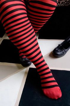 Plus Size Striped Tights – Sock Dreams Otk Socks, Spooky Summer, Striped Tights, High Knees, Men Shoes Size, Tight Leggings, Height And Weight, Thigh Highs, Over The Knee