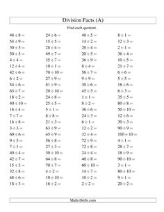 the printable worksheet for multiplication fact sheets with numbers and times