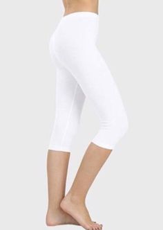 White Capri Leggings | Mommy and Me Clothing | Best Leggings Ever – MomMe and More Mommy And Me Clothing, Plus Size White, Pants Plus Size, Mommy And Me Outfits, High Waist Leggings, Best Workout, Women Best, Style Winter, Leggings For Women