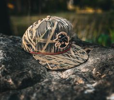 Mossy Oak Shadow Grass Camo Rope hats featuring the Hat Down Wood Duck Logo on a pvc patch.  These hats are from the Lost Hat Co. and feature a snap back closure and a old school vibe. Rope Hats, Country Boy Outfits, Deer Mount Ideas, Real Tree Camouflage, Duck Logo, Country Hats, Camo Hat, Mossy Oak Camo, Army Hat