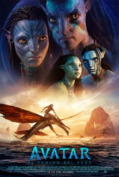 avatar movie poster with two women and one man