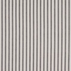 a white and black striped shirting fabric with vertical stripes on it's side