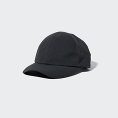 UV Protection 2-Way Stretch Cap Outdoor Nylon Six-panel Hat, Waterproof Nylon 5-panel Hat, Casual Nylon 5-panel Baseball Cap, Outdoor Nylon 5-panel Baseball Cap, Black Cotton Baseball Cap, One Size, Uniqlo, Sport Event, Uv Protection, Comfort Fit