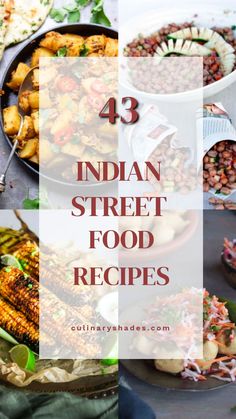 43 Popular Indian Street Food Recipes - Culinary Shades Street Food Recipes, Mumbai Street Food, Indian Appetizers, Indian Street Food Recipes, Chaat Recipe, Indian Street, Street Foods, Best Street Food