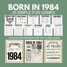 a poster with the words born in 1994 and then it's written on it