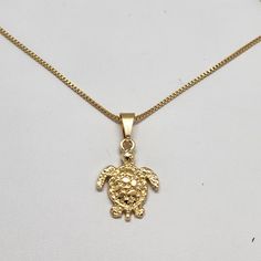 Brand New Brazilian 18k Gold Filled Turtle Necklace Length Is 20" Necklace One Pendent And One Necklace Does Not Tarnish Free Jewelry Bag Included Beauty To Have And Wear Anytime Nwot Shipping From Ny Free Shipping - After 2 Items Automatic 10% Off After 4 Items With Free Shipping Send Me A Message To Do The Bundle Deal After 4, Turtle Necklace, Jewelry Bag, Jewelry Bags, Necklace Length, Free Jewelry, Womens Jewelry Necklace, Size 20, Gold Filled