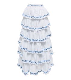 Tiered Pleated Skirt, Leslie Aesthetic, Rush Week Outfits, Hmong Clothes, Girly Clothes, Rush Outfits, Tiered Tulle Skirt, White Maxi Skirt, Inheritance Games