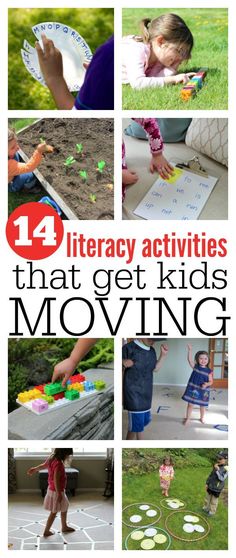 the top ten activities for kids that get kids moving in their own backyard or yard