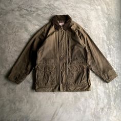 Vintage FILSON Field Jacket 1442n (washed) - USA 2004 - Size L (look on measurements) - Condition: need wash and rewax, small holes on the cuffs (photo incl.) Measurements : cm/in * chest 58/22.83 * length 75/29,53 * shoulders 49/19.29 * sleeve length 61/24.02 * hem 59/23.23 Questions? fill free to ask * no refund !IMPORTANT! information about delivery: fill free to ask about express delivery before order  * Please note that all clothes which I sell are vintage or used and may have signs of impe Vintage Washed Outerwear For Fall, Pre-washed Utility Outerwear For Fall, Pre-washed Fall Outerwear For Work, Fall Pre-washed Outerwear For Work, Winter Workwear Outerwear, Washed Finish, Vintage Washed Brown Outerwear, Washed Outerwear For Fall Outdoor Activities, Fall Outdoor Washed Outerwear, Winter Cotton Outerwear, Pre-washed