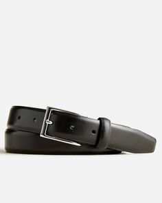 This handsome dress belt is the sleek option that goes with your fine suit and pressed chinos on the days when your everyday belt and denim take some time off. Belt For Men, Dress Belt, Leather Dress, Belted Dress, Mens Belts, Italian Leather, Canvas Tote, Reusable Tote, J Crew