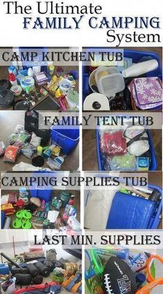 the ultimate family camping system for families