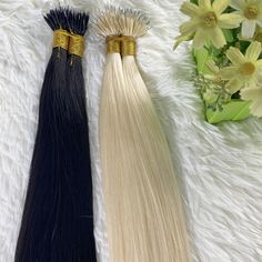 Nano Ring Human Hair Extensions Straight Remy Micro Beads Ring Hair Extension 0.5g/0.8g/1g/Strand Nano Ring Extensions, Hair Extensions Straight, Beads Ring, Micro Beads, Beaded Rings, Hair Extension, Human Hair Extensions, Natural Color, Hair Extensions