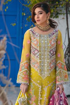 Designer Salwar kameez | Designer Punjab Suits | Pakistani Salwar Kameez Designer Yellow Churidar With Intricate Embroidery, Yellow Bollywood Churidar With Intricate Embroidery, Yellow Salwar Kameez With Intricate Embroidery, Yellow Semi-stitched Salwar Kameez With Intricate Embroidery, Yellow Anarkali Lawn Suit With Intricate Embroidery, Semi-stitched Yellow Salwar Kameez With Intricate Embroidery, Unstitched Yellow Salwar Kameez With Intricate Embroidery, Yellow Churidar With Intricate Embroidery For Festivals, Yellow Unstitched Suit With Intricate Embroidery