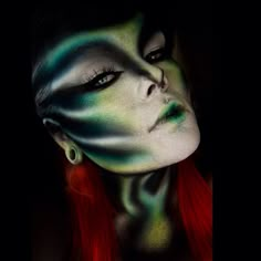 makeup halloween Gory special fx halloween makeup scary gross bloody Reptile Makeup, Crocodile Makeup, Nymph Makeup, Snake Makeup, Halloween Makeup Diy Easy, Halloween Makeup Diy, Makeup Hacks Beauty Secrets, Special Fx Makeup