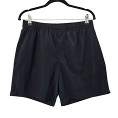 Chubbies The Flints 7" Inseam Swim Gym Shorts A Hybrid, Unlined Performance Short With A Quick-Dry Fabric And Elastic Waistband Water Repellant 86% Polyester / 14% Spandex Blend That's Been Redesigned For An Improved Fit Side Zipper Pockets & Zipper Back Pocket Elastic Waistband Color:Black Heather New Without Tags. No Flaws. Cheap Moisture-wicking Short Bottoms, Cheap Black Short Leg Boxer Briefs, Affordable Black Short Boxer Briefs, Cheap Sports Shorts, Cheap Green Nylon Shorts, Plus Size Sport Shorts, Black Cozy Shorts, Cheap Short Swim Trunks With Drawstring, Plus Size Shorts Black